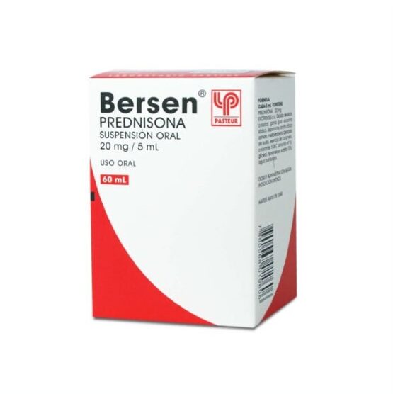 BERSEN (PREDNISONA 20 mg/5 ml)