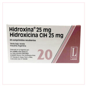 HIDROXINA 25 mg (HIDROXICINA)