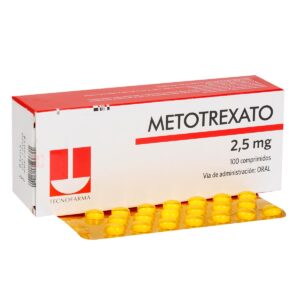 METOTREXATO 2,5 mg (3,40 CADA BLISTER)