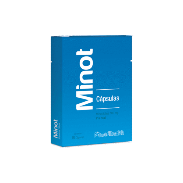 MINOT (MINOCICLINA) CAPSULAS 100 mg MINOT (MINOCICLINA) CAPSULAS 100 mg
