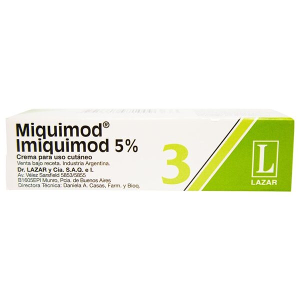 MIQUIMOD 5% CREMA 3 gr (IMIQUIMOD 5%)