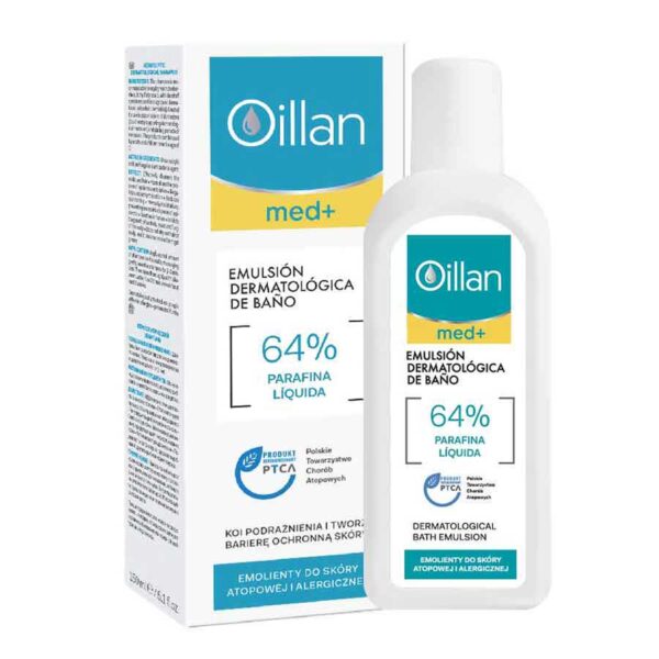 OILLAN MED+ BAÑO DERMATOLOGICO 500 ml