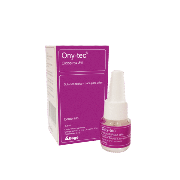 ONY-TEC (CICLOPIROX) 8 % 3,3 ml