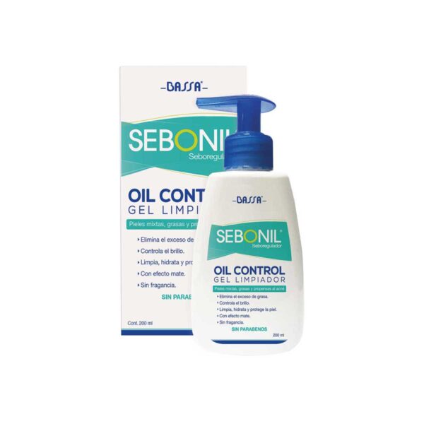 SEBONIL OIL ONTROL GEL LIMPIADOR 200 ml