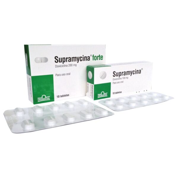SUPRAMYCINA 100 mg (DOXICICLINA 100 mg)