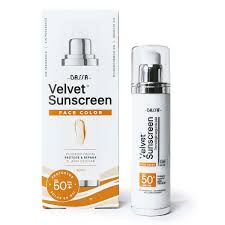 VELVET SUNSCREEN FACE COLOR 50 ml